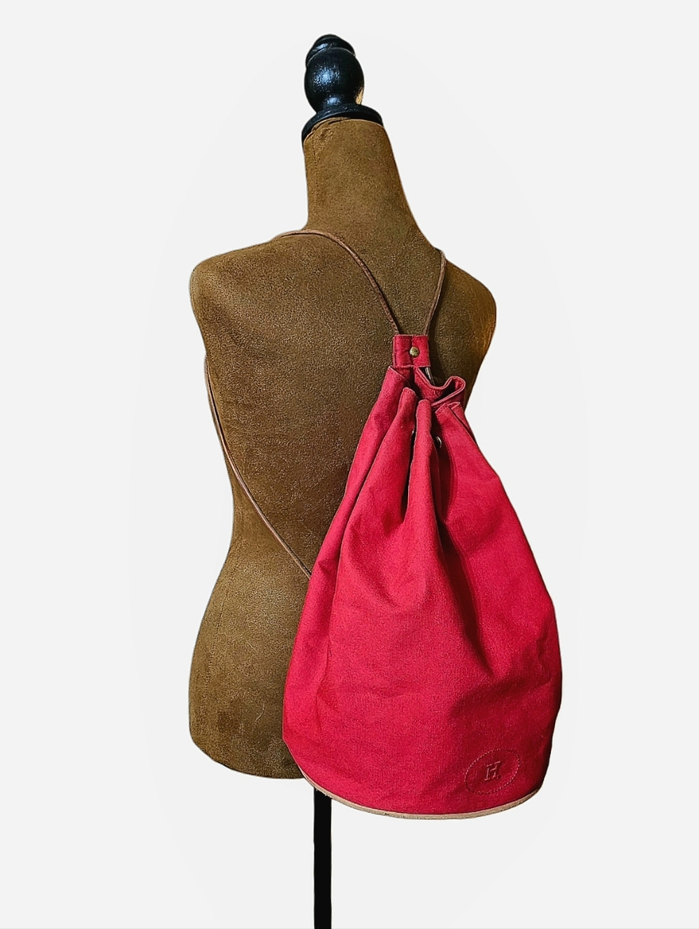 HERMES CANVAS BACKPACK - Picture 3 of 16